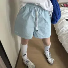 大人気❤️シンプルひざ丈パンツ 夏秋コーデに最適 女子会やアウトドアに大活躍