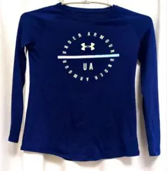 UNDER ARMOUR ネイビー 長袖カットソー