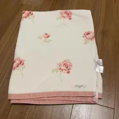 ローラアシュレイガーゼケット❣️ スカボローフェア柄 ガーゼケット シングルサイズ（ベッド・寝具