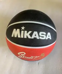 専用商品 MIKASA バスケットボール5号 ゴム ブラック/レッド/ホワイト