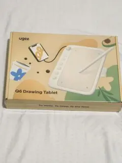 ugee Q6 Drawing Tablet 本体 筆圧8192レベル
