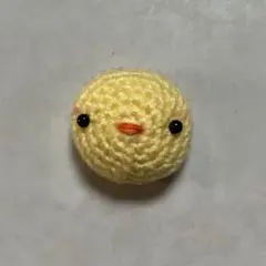 黄色のあみぐるみ ひよこ