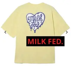 MILKFED. イエロー Tシャツ Mサイズ MELTY HEART