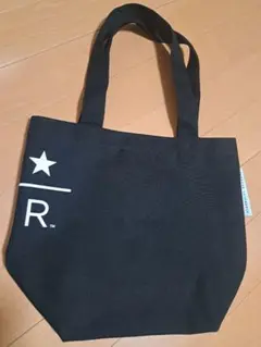 STARBUCKS　ブラックキャンバストートバッグ