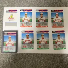 タカラプロ野球カード 【昭和62年度版】セ・リーグ６球団セット 美品です タカラ 昭和62年度版 当時物 プロ野球カードゲーム セリーグ6