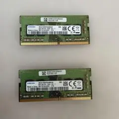 Samsung DDR4 メモリ 8GB 2枚（16GB）　PC4-2666V