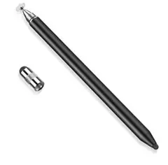 【A94】iPad Androidタブレット充電不要導電繊維スタイラスペン(黒)