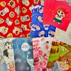 なかよし&少コミ付録 便せん他8種43枚セット！ひうらさとる きんぎょ注意報！