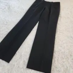大きいサイズ コムサイズム　スラックス パンツ ブラック 黒 XL ウール