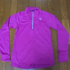 アシックス 登山用レディース 長袖ハーフジップシャツ