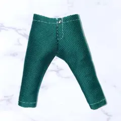 オビツ11 ねんどろいど どーる 服 パンツ グリーン B