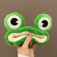 カチューシャ かわいい　コスプレヘッドバンド　洗顔カチューシャ　カエル