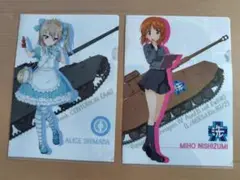 一番くじ ガールズ&パンツァー クリアファイル 2枚セット