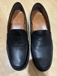 GU リアルレザー　ローファー　27.5
