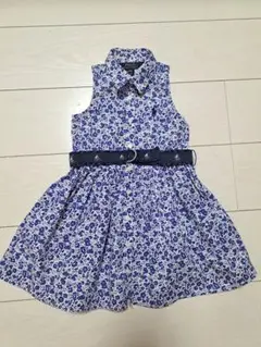 POLO RALPH LAUREN 花柄 ノースリーブ ワンピース 100cm