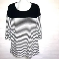 pierrecardin レディースボーダーシャツ