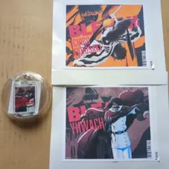 BLEACHサントリー　ステッカー2枚アクキー付き