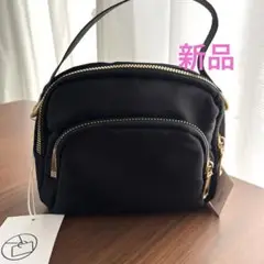 ショルダーバッグ ミニトート バッグ ミニバッグ 2way 超軽量　黒　新品