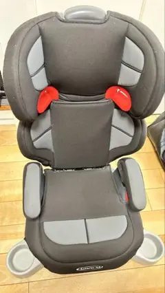 【美品】graco ジュニアシート 黒とグレー