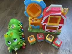 ベビーおもちゃ 子供おもちゃ あおむし 知育玩具 英語教育 かたはめ リズム遊び