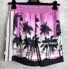 サーフパンツ 水陸両用 L palm Angels 試着のみ　パームエンジェルス Palm Angels (パームエンジェルス) 総柄プリント スウェット