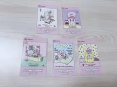 ESTHER BUNNY カードコネクト ガチャプリント カード 5種