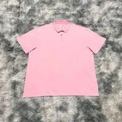 特大サイズ　ビッグサイズ　NEXT 4XL ポロシャツ ピンク