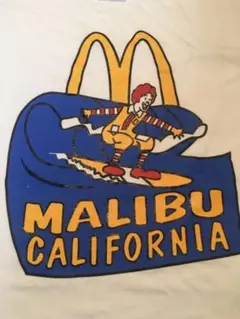 マリブ　カリフォルニア　ドナルドＴシャツ
