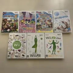 Wiiソフト7本　まとめ売り　バランスWiiボード付