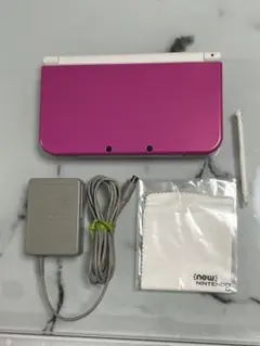 ニンテンドー new3DSLL 本体　ピンク ホワイト