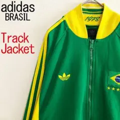 adidas アディダス BRASIL ブラジルカラー トラックジャケット 古着