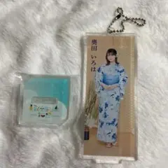 乃木坂46 全ツ購入特典　A賞　奥田いろは　個別アクリルスティックキーホルダー