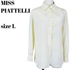 上品クラシカル◎ MISS PIATTELLIシャツ　シンプル✨【36】