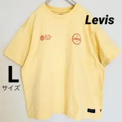 LEVI’S 　リーバイス　半袖Tシャツ 　YELLOW系　Ꮮサイズ　イエロー