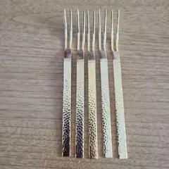 金メッキハンマーフォーク5本セット