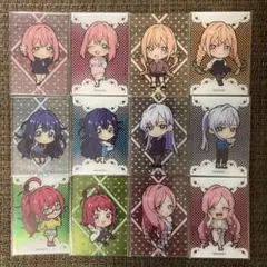 100カノアクリルカード ばっくだっこ　全12種セット