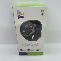 【新品未開封】myFirst Fone R1 スマートウォッチ 黒　ブラック