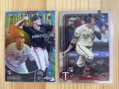 topps chrome 2025 ブルックスリー　2枚セット