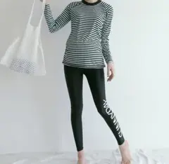 マタニティ ラッシュガード上下セット Mサイズ