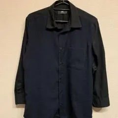 【美品】HAREメンズシャツ　ネイビー（S）　ハレ