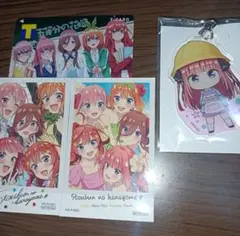 五等分の花嫁　Tカード　Vポイントカード　劇場入場特典ステッカー2枚