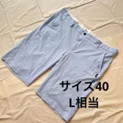 美品｜Titleist｜ライトブルーゴルフパンツ｜刺繍ロゴ｜ボトムス｜メンズL