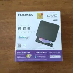 I-O DATA ポータブルDVDドライブ DVPR-LBK