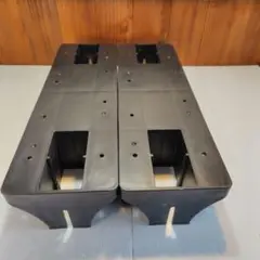 2×4材用 シェルフリンクス ブラック　2個 中古品