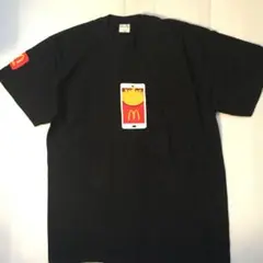 【マクドナルド】ロゴ総柄 ユニフォーム　サッカーシャツ◆古着ヴィンテージTシャツ マクドナルド】ロゴ総柄 ユニフォーム サッカーシャツ◇古着