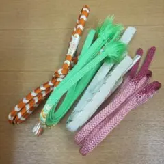 帯締め 正絹 4点セット 未使用込 年始セール5日迄2000円 タイムセ