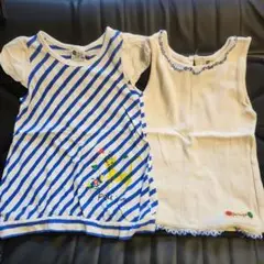 おまとめ美品‼　petit jam プチジャム Tシャツ &タンクトップ　110