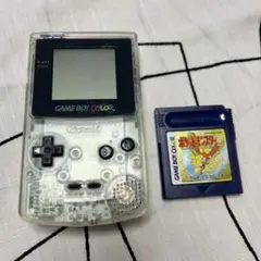 ゲームボーイカラー本体+ポケモン金 のセット