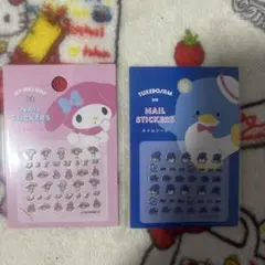 マイメロ＆タキシードサム＆ネイルシール5枚セット！！