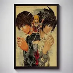 【新品・未使用】DEATH NOTE デスノート キャンバスポスター